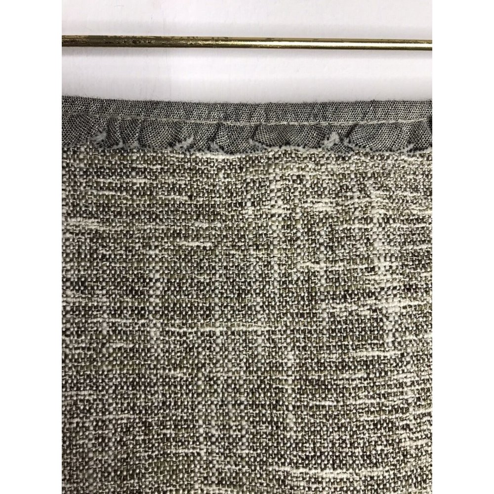 Ann Taylor Tweed Skirt Gray Fine Italian Fabric Pockets Women Size 10 - Picture 3 of 8